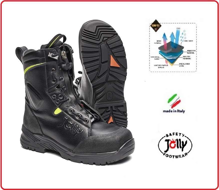 Anfibio Scarponcino Soccorso Vigili del Fuoco Protezione Civile RESCUER