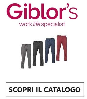 Pantaloni Cuoco Chef Pasticcere Fantasia Giblor's