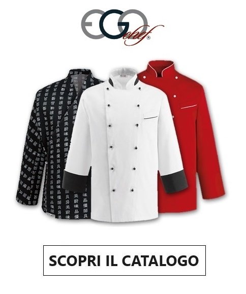 Giacche Cuoco Chef Pasticcere Uomo Donna Bambino Egochef