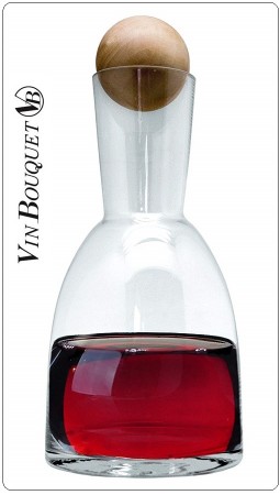 Decanter Decantador de Vino Vin Bouquet 24 x 12.5 x 12.5 cm Professionale Art. FIA316