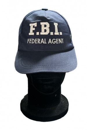 Berretto Baseball Cappello FBI Federal Agent Agente Federale Art. FBI-A