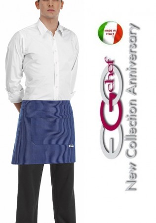 Grembiule Falda Banconiere Con Tascone France cm 40x70 Ego Chef Art. 610005C