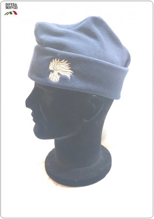 Berretto Cappello Bustina Pile 3 Punte Carabinieri Fiamma Argento Prodotto Ufficiale  Art. NSD-CC2