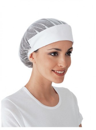 Cuffia Berretto Rete Donna Cucina Cuoca Aiuto Pasticcere Panificio Alimentarista Siggi Italia Art. 28CF0004