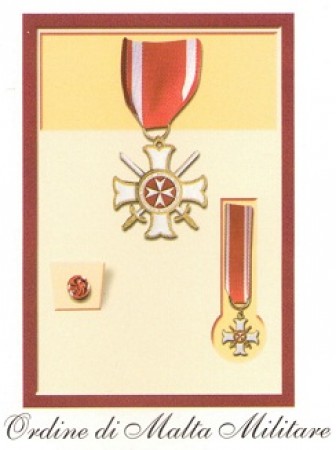 Set Medaglie Ordine di Malta Militare Art.Fav.43