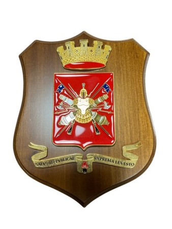 Crest Araldico Esercito Italiano Salvs Reipublicae Svprema Lex Esto Art. EI-ARALDICO