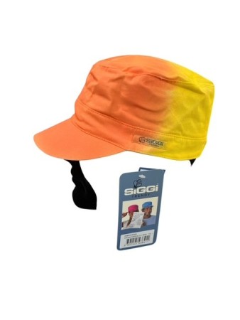 Berretto Trendy Taglia Unica Artigianale Siggi Baristi Alimentaristi Cucina Arancio Giallo Art. TRENDY-AG