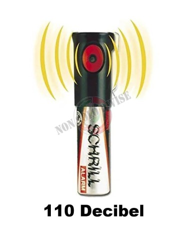 Spray Difensivo TW1000 Alarm 10ml  110 db TW1000 Difesa Personale Uomini e Bestie Art. TW100SA