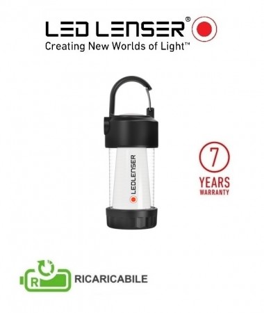 Lanterna Torcia a Led Ricaricabile Led Lenser 300Lumen ML4  Campeggio Caccia Pesca Survival Art. 502231