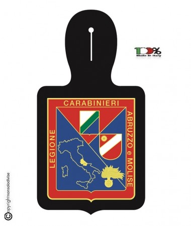Pendif Placca Pettorale - Nuova Placca Carabinieri Legione Abruzzo Molise New Art.NSD-CC-AM