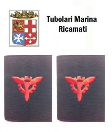 Gradi Tubolari Ricamati Marina Militare Italiana Motorista  Art.MM-1