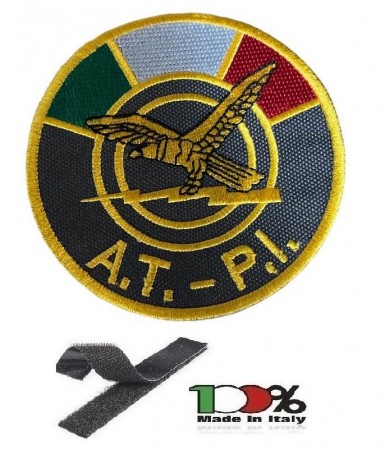 Patch Toppa con Velcro Ricamata Guardia di Finanza ATPI  Art. BB-CC-GDF2