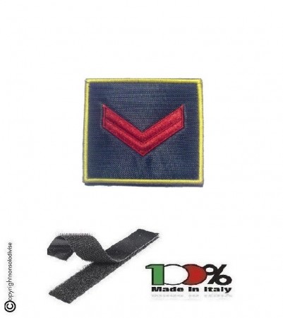 Gradi Velcro per Polo Guardia di Finanza Agente Scelto  GDF 6x6 Art.GDF-OP2