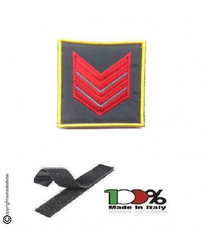 Gradi Velcro per Polo e Tuta OP Guardia di Finanza Appuntato GDF 6x6 Art.GDF-OP18