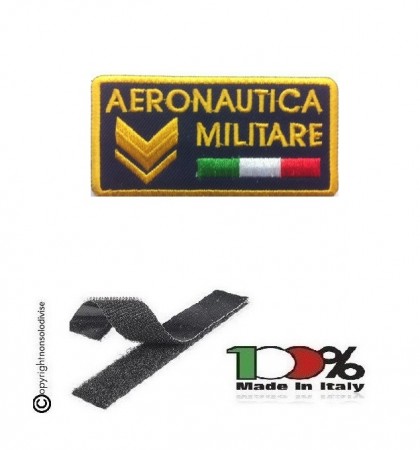Gradi Velcro Aeronautica Militare Sergente Art.AE-02