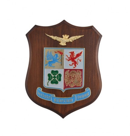 Crest Quadretto Araldico Aeronautica Militare Italiana Prodotto Ufficiale Giemme  Art. AM0100