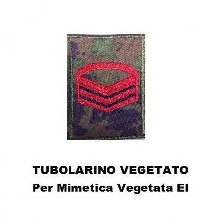 Gradi Tubolarini Vegetati Esercito Italiano 1° Caporal Maggiore Capo Art.TUB-1CMC