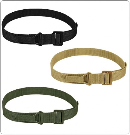 Cintura Cinturone Tattica Parà Militare Esercito Guardie Giurate GPG IPS  - Verde Sabbia Nera INC101 Art. 241320