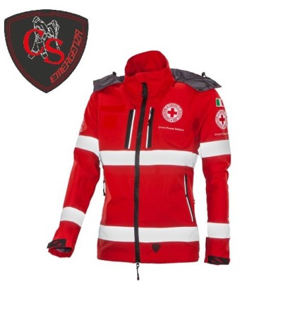 Guscio CROCE ROSSA ITALIANA CS EMERGENZA Art. GUSCRI23