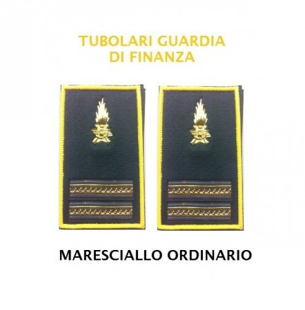 Gradi Tubolari Coppia Guardia di Finanza Maresciallo Ordinario  Art. GDF-T7