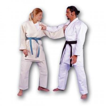 JUDOGI PROFESSIONAL GREZZO CON CINTURA BIANCO 100% COTONE Art.10205015