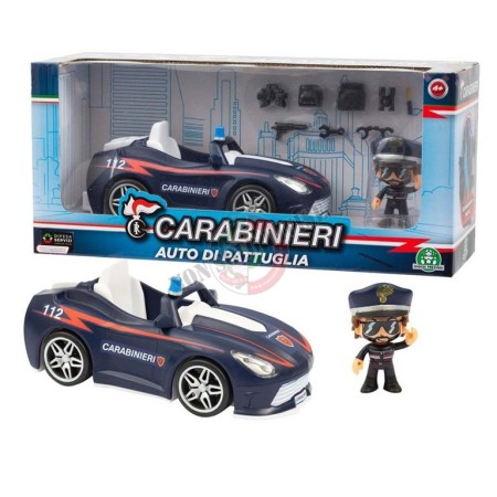 Modellino Giocattolo Auto Carabinieri con Personaggio Giochi Preziosi Art. CBN04