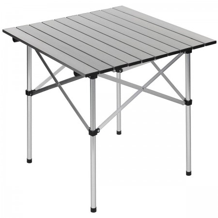 Tavolo Tavolino Richiudibile Campeggio Pic Nic Alluminio Leggerissimo 70x70x70 cm Campeggio Viaggio MFH Art. 31874