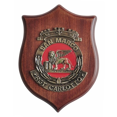 Crest Marina Militare Italiana Reggimento Carlotto San Marco BTG Art. MM3084