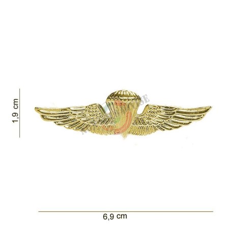 Brevetto Paracadutismo USMC Army Emblema Wing Marine Jumper Oro  Art. 7016