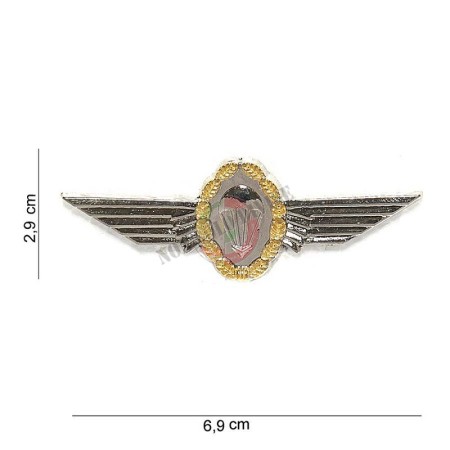 Brevetto Paracadutismo Tedesco Emblema Parawing Germania (fallschirmjaeger) Art. 6011