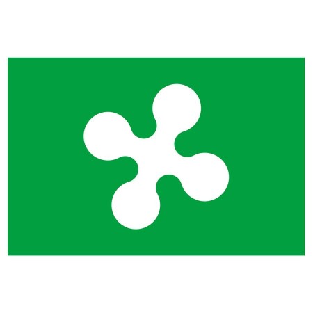 Bandiera Flag da bastone  Regione Lombardia cm 100x150 Eco Art. 447200-074