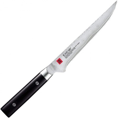 Coltello Professionale Giapponese Damasco 32 Strati KASUMI Disosso - Chef con lama da 16 Cm Art. 84016