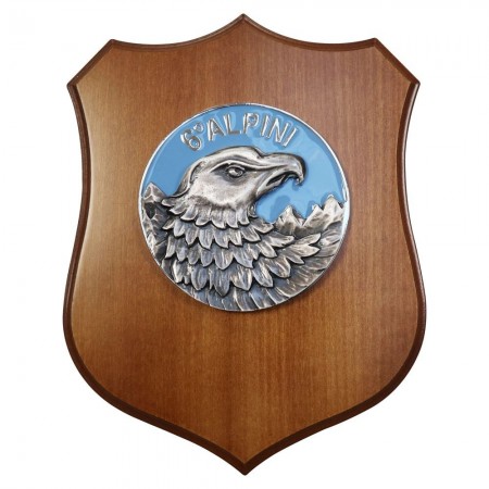 Crest 6 Reggimento Alpini Prodotto Ufficiale Art. EI0001P6RGTALP