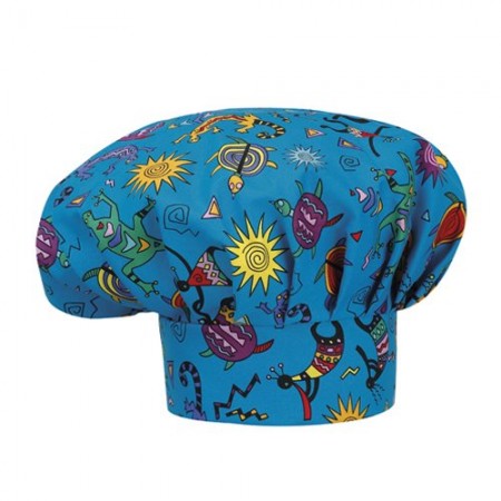 Cappello Copricapo Berretto Cap Cuoco Chef Ego Chef Italia Batik New Art. 7000158A