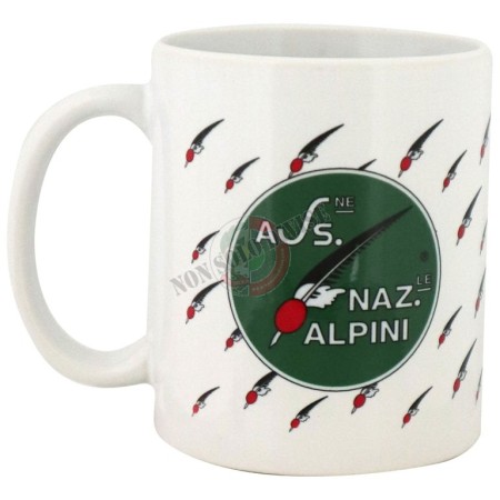 Tazza Mug Logo ANA Alpini e Piume in Ceramica Prodotto Ufficiale Art. ALP1021