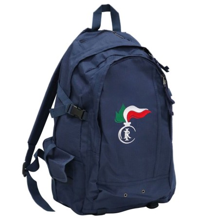 Zaino Carabinieri blu Navy Logo Fiamma Ricamato Prodotto Ufficiale Litri 25 Novità Giemme Art. CC585