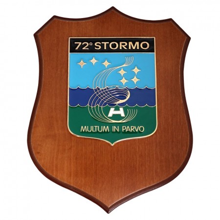 Crest Aeronautica Militare Italina 72° Stormo Prodotto Ufficiale  Art. AM0100P72ST