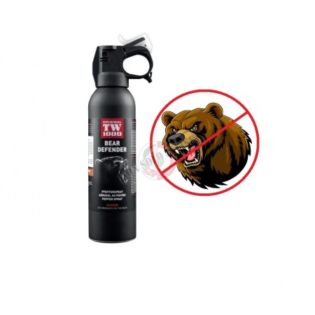 Spray da Difesa Orsi  TW1000 OC Bear Defender 225ml Ottimo per Passeggiate in Montagna Art. TW1000-5103