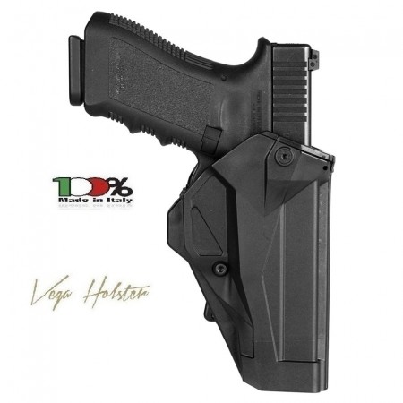 Fondina Professionale CAMA X OPEN DCXO8 Vega Holster Italia polizia Carabinieri Guardie Giurate GPG IPS Art. DCX08 