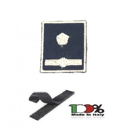 Gradi Tuta Ordine Pubblico con Velcro Ricamato Polizia Penitenziaria  Ispettore Superiore  Art.PP-OP11
