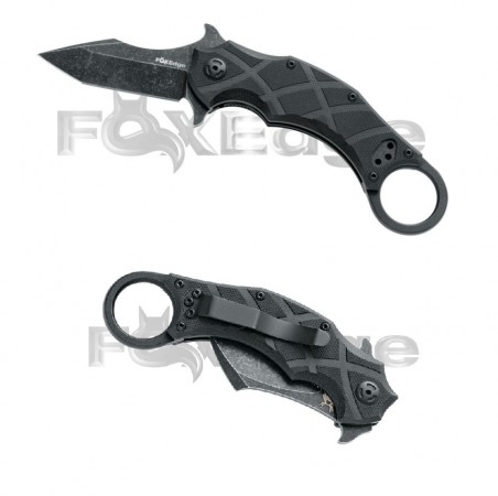 Coltello KARAMBIT Tascabile Design di Denis Simonutti Merluzzo Fox Maniago  Art. FE-014