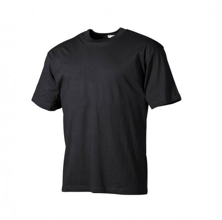 T-shirt Maglia Maglietta Girocollo Manica Corta NERA  Art. 00702A