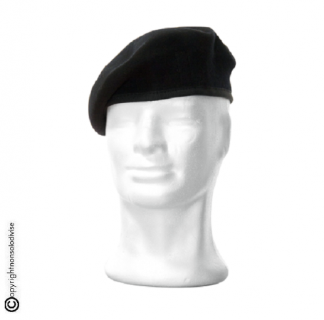 Basco Boina Spagnola Militare Beret Blu Bordino Pelle Esercito Vigilanza  Sicurezza Polizia Art.211117-B modello spagnolo più piccolo del Italiano  militare con laccio su retro COLORE: Blu CONDIZIONI: NUOVO MATERIALE: 100%  LANA, BORDO