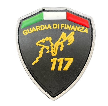 Patch Toppa Gommata PVC 3D con Velcro Guardia di Finanza Pegaso VENDITA RISERVATA FAV Art. GF201