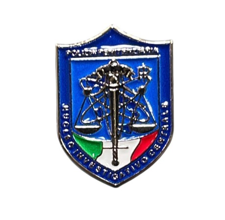Pins Distintivo Polizia Penitenziaria Nucleo Investigativo Centrale Prodotto Ufficiale Italiano Ascot Art. 030PIN-NIC