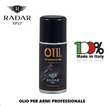 Olio Spray per Armi Universale Professionale per Armi Corte e Lunghe Radar 1957 Art. 2665-2109
