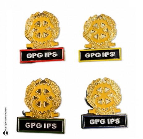 Spilla Repubblica Distintivo Di Specialità GG Guardia Particolare Giurata GPG IPS  New Art. SPIL-REP