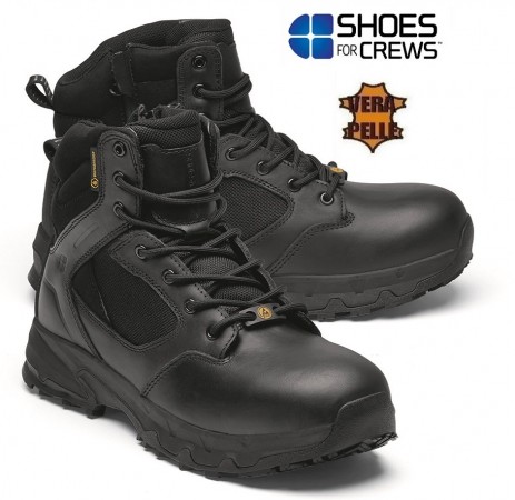 Polacco Scarponcino SFC Defense Mid Tactical Boots (O2 ESD) Certificato  EN ISO 20347:2012 O2 SRC ESD Polizia Guardie Giurate GPG IPS Protezione Civile Novità Shoes For Crews Art. 231302-62210