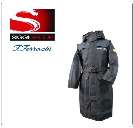 Soprabito Impermeabile Polizia Locale Lombardia Ferracin Art. 30IM0001 