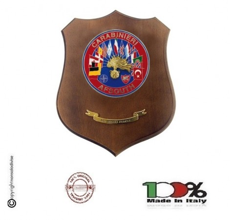 Crest Carabinieri Afshout Prodotto Ufficiale Italiano Giemme Art. C94
